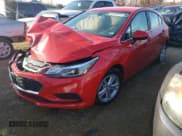 ✅ 2017 Chevrolet Cruze LT • VIN: 3G1BE6SM8HS595741 • Лот: 67797212. Опубликован ранее на Copart с пробегом Не указан. Бесплатный доступ к архиву аукционных продаж из США и подробный отчёт об истории автомобиля на DreamBid. Изображение 1.