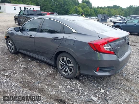 ✅ 2016 Honda Civic LX • VIN: 2HGFC2F57GH510952 • Lot: 42958157. Listed on IAAI with 143,790 mi. Free auction sales archive from the USA and detailed vehicle history report at DreamBid. Image 3.