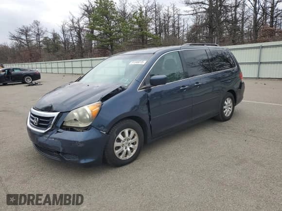 ✅ 2010 Honda Odyssey EX-L • VIN: 5FNRL3H72AB107698 • Lot: 91346015. Listed on Copart with 157,530 mi. Free auction sales archive from the USA and detailed vehicle history report at DreamBid. Image 1.