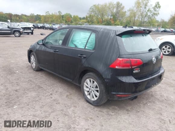 ✅ 2016 Volkswagen Golf TSI SE • VIN: 3VW217AU3GM009974 • Lot: 43308760. Wystawiony na IAAI z przebiegiem 118 060 mil. Bezpłatny archiwum sprzedaży aukcyjnych z USA i szczegółowy raport historii pojazdu na DreamBid. Zdjęcie 3.