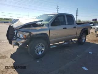 ✅ 2003 Dodge 2500 ST • VIN: 3D7KU28D23G810008 • Лот: 58094825. Опубликован ранее на Copart с пробегом 282 124 миль. Бесплатный доступ к архиву аукционных продаж из США и подробный отчёт об истории автомобиля на DreamBid. Изображение 1.