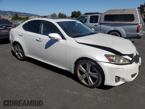 ✅ 2012 Lexus IS 350 • VIN: JTHBE5C22C5028831 • Lot: 57651735. Listed on Copart with 82,730 mi. Free auction sales archive from the USA and detailed vehicle history report at DreamBid. Image 4.