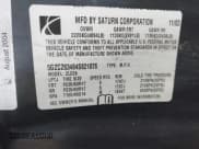 ✅ 2004 Saturn VUE V6 • VIN: 5GZCZ63484S821876 • Lot: 43728864. Wystawiony na IAAI z przebiegiem 205 560 mil. Bezpłatny archiwum sprzedaży aukcyjnych z USA i szczegółowy raport historii pojazdu na DreamBid. Zdjęcie 9.