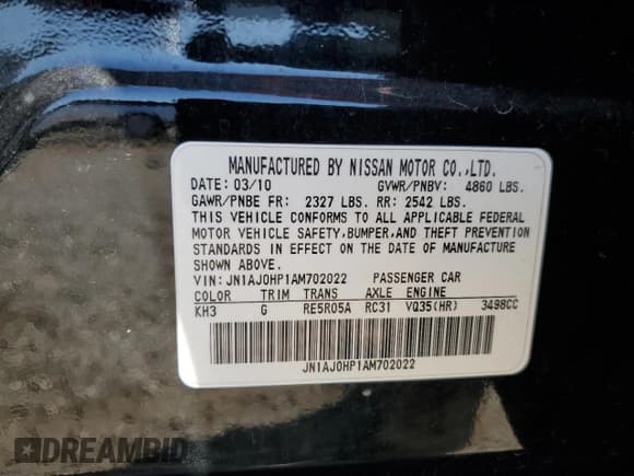 ✅ 2010 Infiniti EX Journey • VIN: JN1AJ0HP1AM702022 • Lot: 80321475. Wystawiony na Copart z przebiegiem 110 158 mil. Bezpłatny archiwum sprzedaży aukcyjnych z USA i szczegółowy raport historii pojazdu na DreamBid. Zdjęcie 13.