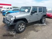✅ 2017 Jeep Wrangler Unlimited Sahara • VIN: 1C4BJWEGXHL552971 • Lot: 42610103. Listed on IAAI with 87,530 mi. Free auction sales archive from the USA and detailed vehicle history report at DreamBid. Image 20.