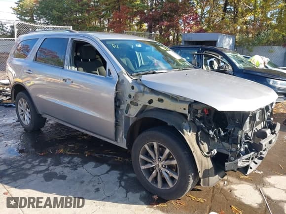 ✅ 2020 Dodge Durango SXT Plus • VIN: 1C4RDJAG4LC187677 • Lot: 43566200. Listed on IAAI with 141,768 mi. Free auction sales archive from the USA and detailed vehicle history report at DreamBid. Image 6.