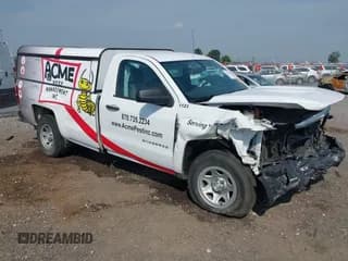 ✅ 2018 Chevrolet Silverado 1500 Work Truck • VIN: 1GCNCNEH8JZ371123 • Lot: 43257336. Wystawiony na IAAI z przebiegiem 79 467 mil. Bezpłatny archiwum sprzedaży aukcyjnych z USA i szczegółowy raport historii pojazdu na DreamBid. Zdjęcie 1.