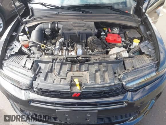 2024 Dodge Hornet GT z VIN ZACNDFAN8R3A14928, wystawiony jako IAAI lot #42387134 z przebiegiem 27 254 mil mil oraz . Historia ofert i sprzedaży dostępna na DreamBid. Obrazek 10.