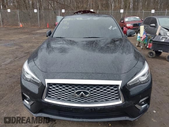 ✅ 2021 Infiniti Q50 Luxe • VIN: JN1EV7BP3MM707072 • Lot: 41685233. Listed on IAAI with 66,160 mi. Free auction sales archive from the USA and detailed vehicle history report at DreamBid. Image 12.