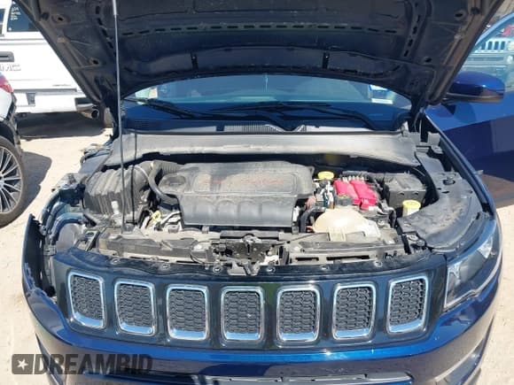 ✅ 2021 Jeep Compass Latitude • VIN: 3C4NJDBB8MT584150 • Lot: 43445921. Listed on IAAI with 91,909 mi. Free auction sales archive from the USA and detailed vehicle history report at DreamBid. Image 10.