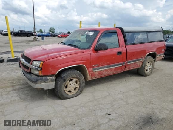 ✅ 2003 Chevrolet Silverado 1500 LS • VIN: 1GCEK14T03Z109231 • Lot: 56831595. Listed on Copart with 247,103 mi. Free auction sales archive from the USA and detailed vehicle history report at DreamBid. Image 1.