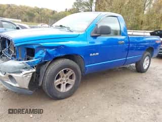 2008 Dodge 1500 ST с VIN 1D7HA16K58J125165, выставлен на аукционе IAAI как лот 43549224 с пробегом 202 718 миль миль и . История ставок и продаж доступна на DreamBid. Изображение 2.