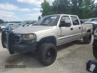 ✅ 2005 GMC Sierra 2500HD SLT • VIN: 1GTHK23295F921028 • Lot: 54136225. Listed on Copart with 287,808 mi. Free auction sales archive from the USA and detailed vehicle history report at DreamBid. Image 1.