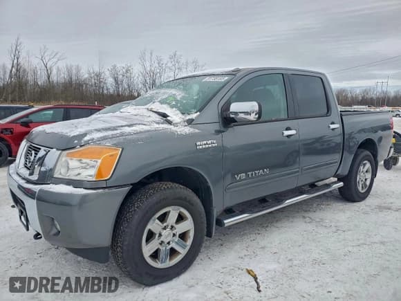 ✅ 2013 Nissan Titan SV • VIN: 1N6AA0EC4DN308802 • Lot: 91738155. Listed on Copart with 120,750 mi. Free auction sales archive from the USA and detailed vehicle history report at DreamBid. Image 1.