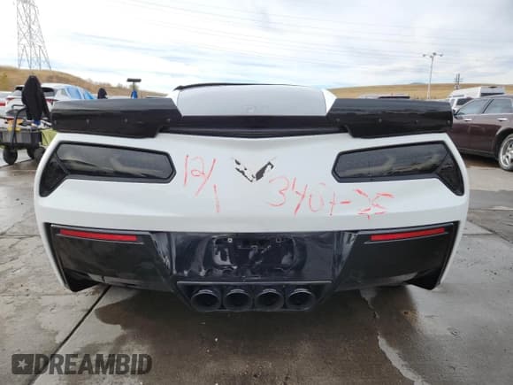 ✅ 2015 Chevrolet Corvette Z51 3LT • VIN: 1G1YM2D70F5100842 • Lot: 85412085. Listed on Copart with Not provided. Free auction sales archive from the USA and detailed vehicle history report at DreamBid. Image 6.