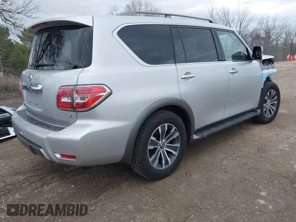 ✅ 2020 Nissan Armada SL • VIN: JN8AY2NC9L9616120 • Lot: 42092766. Listed on IAAI with 52,593 mi. Free auction sales archive from the USA and detailed vehicle history report at DreamBid. Image 4.