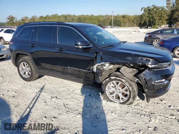 ✅ 2022 Jeep Grand Cherokee Limited • VIN: 1C4RJGBG1N8556415 • Лот: 82512825. Опубликован ранее на Copart с пробегом 38 643 миль. Бесплатный доступ к архиву аукционных продаж из США и подробный отчёт об истории автомобиля на DreamBid. Изображение 4.