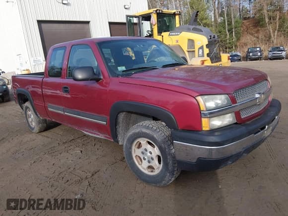 ✅ 2004 Chevrolet Silverado 1500 Z71 • VIN: 2GCEK19T941248129 • Lot: 43786606. Listed on IAAI with 133,166 mi. Free auction sales archive from the USA and detailed vehicle history report at DreamBid. Image 1.