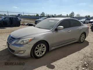 2013 Hyundai Genesis 3.8L z VIN KMHGC4DD6DU209103, wystawiony jako Copart lot #76821794 z przebiegiem 214 857 mil mil oraz Czysty tytuł • Clean title. Historia ofert i sprzedaży dostępna na DreamBid. Obrazek 1.