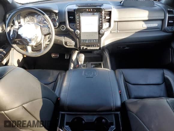 2022 Ram 1500 Laramie with VIN 1C6SRFJT7NN135357, listed as a Copart auction lot 85384325 with 55,332 mi miles and Salvage title. Bid and sale history available at DreamBid. Image 8.