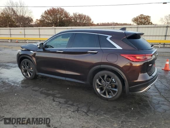 ✅ 2020 Infiniti QX50 Luxe • VIN: 3PCAJ5M1XLF100680 • Lot: 92609155. Wystawiony na Copart z przebiegiem 60 927 mil. Bezpłatny archiwum sprzedaży aukcyjnych z USA i szczegółowy raport historii pojazdu na DreamBid. Zdjęcie 2.