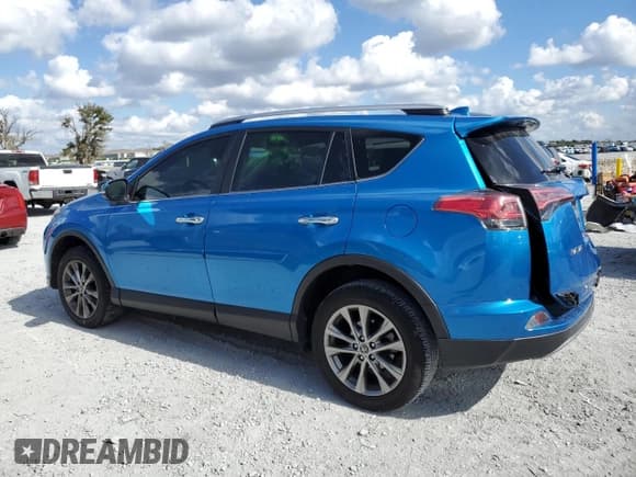 ✅ 2018 Toyota RAV4 Limited • VIN: JTMYFREV4JJ201504 • Lot: 91853185. Listed on Copart with 32,997 mi. Free auction sales archive from the USA and detailed vehicle history report at DreamBid. Image 2.