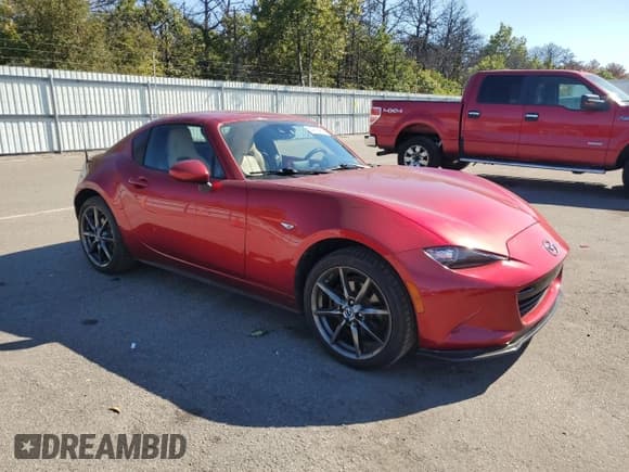 ✅ 2018 Mazda MX-5 Miata Grand Touring • VIN: JM1NDAM74J0200128 • Lot: 84978465. Wystawiony na Copart z przebiegiem 46 152 mil. Bezpłatny archiwum sprzedaży aukcyjnych z USA i szczegółowy raport historii pojazdu na DreamBid. Zdjęcie 4.
