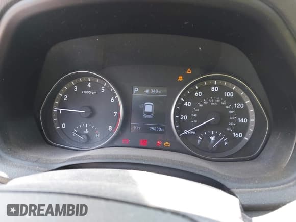 ✅ 2019 Hyundai Elantra • VIN: KMHH35LE4KU102259 • Lot: 42075775. Listed on IAAI with 75,830 mi. Free auction sales archive from the USA and detailed vehicle history report at DreamBid. Image 7.