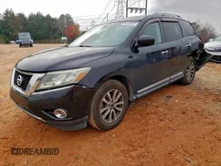 ✅ 2015 Nissan Pathfinder SL • VIN: 5N1AR2MM7FC621001 • Lot: 94150975. Wystawiony na Copart z przebiegiem 197 124 mil. Bezpłatny archiwum sprzedaży aukcyjnych z USA i szczegółowy raport historii pojazdu na DreamBid. Zdjęcie 1.