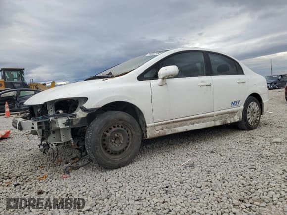 ✅ 2010 Honda Civic GX • VIN: 19XFA4F50AE000459 • Lot: 90134795. Listed on Copart with Not provided. Free auction sales archive from the USA and detailed vehicle history report at DreamBid. Image 1.