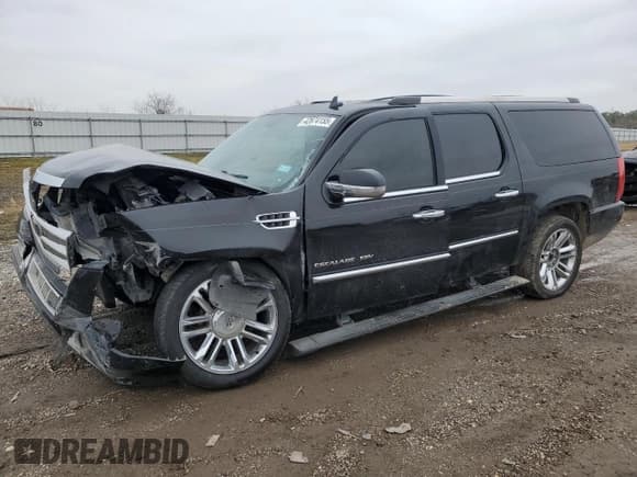 ✅ 2013 Cadillac Escalade ESV Platinum Edition • VIN: 1GYS3KEF8DR326262 • Лот: 42874155. Опубликован ранее на Copart с пробегом 108 442 миль. Бесплатный доступ к архиву аукционных продаж из США и подробный отчёт об истории автомобиля на DreamBid. Изображение 1.