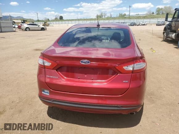 ✅ 2016 Ford Fusion SE • VIN: 3FA6P0H79GR288544 • Lot: 55990865. Listed on Copart with 170,212 mi. Free auction sales archive from the USA and detailed vehicle history report at DreamBid. Image 6.
