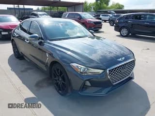 ✅ 2020 Genesis G70 3.3T • VIN: KMTG74LE8LU050250 • Lot: 42347463. Listed on IAAI with 69,502 mi. Free auction sales archive from the USA and detailed vehicle history report at DreamBid. Image 1.