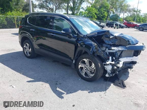 2023 Hyundai Santa Fe SEL z VIN 5NMS24AJ7PH599328, wystawiony jako IAAI lot #43043245 z przebiegiem 22 136 mil mil oraz . Historia ofert i sprzedaży dostępna na DreamBid. Obrazek 1.