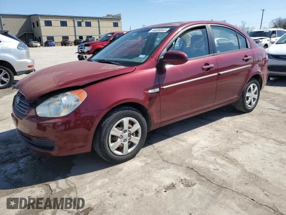 ✅ 2007 Hyundai Accent GLS • VIN: KMHCN46C77U123350 • Лот: 46856845. Опубликован ранее на Copart с пробегом 150 833 миль. Бесплатный доступ к архиву аукционных продаж из США и подробный отчёт об истории автомобиля на DreamBid. Изображение 1.