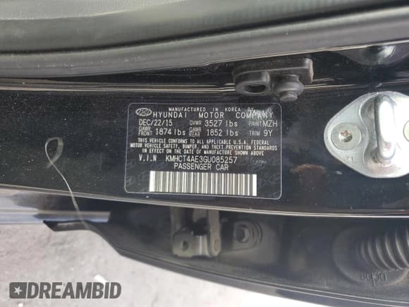 ✅ 2016 Hyundai Accent SE • VIN: KMHCT4AE3GU085257 • Лот: 71155344. Опубликован ранее на Copart с пробегом 25 308 миль. Бесплатный доступ к архиву аукционных продаж из США и подробный отчёт об истории автомобиля на DreamBid. Изображение 12.