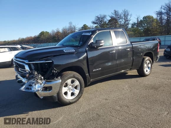 ✅ 2020 Ram 1500 Big Horn • VIN: 1C6SRFBT8LN289958 • Lot: 85361175. Listed on Copart with 47,606 mi. Free auction sales archive from the USA and detailed vehicle history report at DreamBid. Image 1.