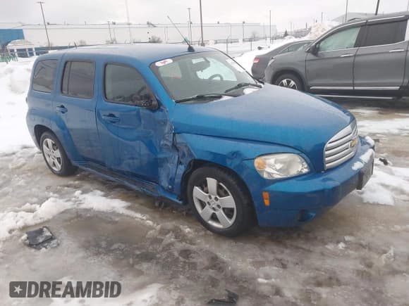 ✅ 2009 Chevrolet HHR LS • VIN: 3GNCA13B89S603739 • Lot: 41570015. Listed on IAAI with 110,782 mi. Free auction sales archive from the USA and detailed vehicle history report at DreamBid. Image 1.