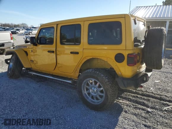 ✅ 2020 Jeep Wrangler Unlimited Rubicon • VIN: 1C4HJXFG3LW187460 • Lot: 50154435. Listed on Copart with 87,981 mi. Free auction sales archive from the USA and detailed vehicle history report at DreamBid. Image 2.