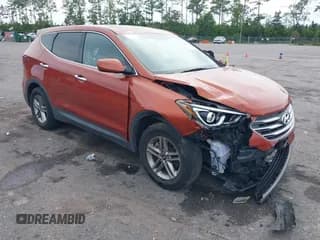 ✅ 2017 Hyundai Santa Fe 2.4L • VIN: 5XYZT3LB5HG450570 • Лот: 43207863. Опубликован ранее на IAAI с пробегом 124 950 миль. Бесплатный доступ к архиву аукционных продаж из США и подробный отчёт об истории автомобиля на DreamBid. Изображение 1.