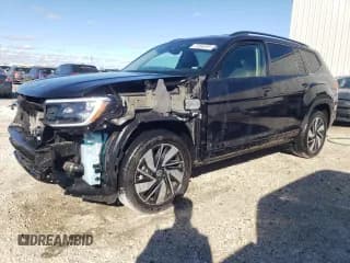 ✅ 2025 Volkswagen Atlas SE • VIN: 1V2WR2CA3SC508821 • Lot: 90835955. Wystawiony na Copart z przebiegiem 31 288 mil. Bezpłatny archiwum sprzedaży aukcyjnych z USA i szczegółowy raport historii pojazdu na DreamBid. Zdjęcie 1.