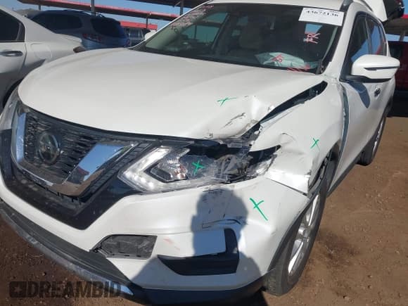 ✅ 2019 Nissan Rogue SV • VIN: KNMAT2MT7KP547532 • Lot: 43672136. Listed on IAAI with 62,622 mi. Free auction sales archive from the USA and detailed vehicle history report at DreamBid. Image 6.