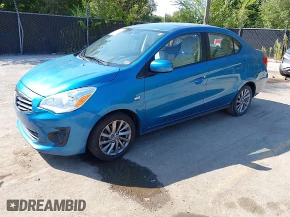✅ 2019 Mitsubishi Mirage ES • VIN: ML32F3FJ7KHF05469 • Лот: 43227031. Опубликован ранее на IAAI с пробегом 89 375 миль. Бесплатный доступ к архиву аукционных продаж из США и подробный отчёт об истории автомобиля на DreamBid. Изображение 2.