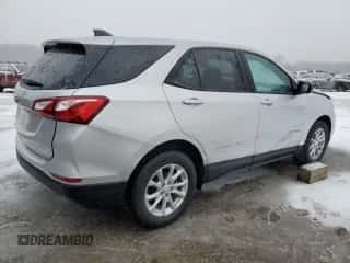 2021 Chevrolet Equinox LS z VIN 3GNAXHEV5MS149299, wystawiony jako Copart lot #45156105 z przebiegiem 44 745 mil mil oraz Szkoda całkowita • Salvage title. Historia ofert i sprzedaży dostępna na DreamBid. Obrazek 3.