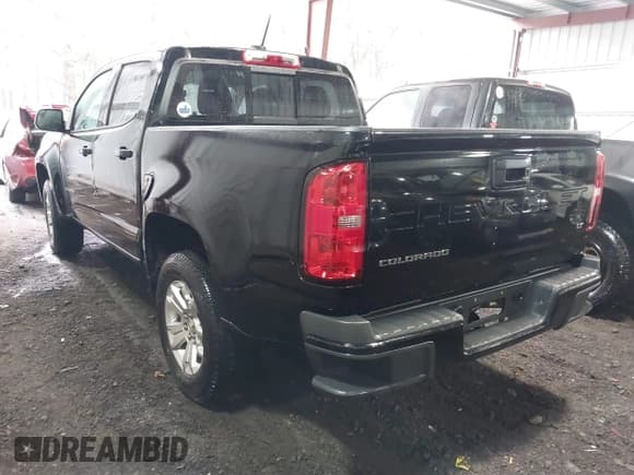 ✅ 2022 Chevrolet Colorado 2WD LT • VIN: 1GCGSCEA6N1320159 • Lot: 41696414. Listed on IAAI with 35,547 mi. Free auction sales archive from the USA and detailed vehicle history report at DreamBid. Image 3.