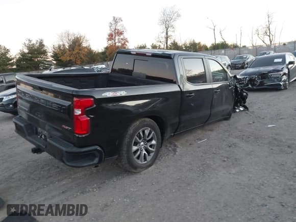 ✅ 2021 Chevrolet Silverado 1500 RST • VIN: 1GCUYEET3MZ133329 • Лот: 43637327. Опубликован ранее на IAAI с пробегом 128 498 миль. Бесплатный доступ к архиву аукционных продаж из США и подробный отчёт об истории автомобиля на DreamBid. Изображение 4.