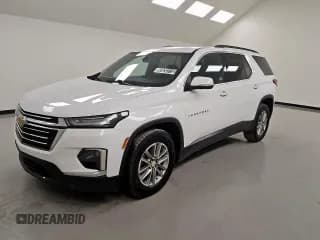 ✅ 2023 Chevrolet Traverse LT Cloth • VIN: 1GNEVMKW8PJ222815 • Lot: 90920315. Listed on Copart with 359,728 mi. Free auction sales archive from the USA and detailed vehicle history report at DreamBid. Image 1.