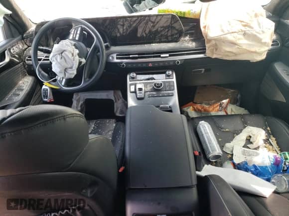 2023 Hyundai Palisade Calligraphy с VIN KM8R7DGE7PU545624, выставлен на аукционе Copart как лот 67862264 с пробегом Не указан миль и Списание • Salvage title. История ставок и продаж доступна на DreamBid. Изображение 8.