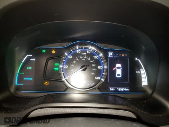 ✅ 2019 Hyundai Ioniq Blue • VIN: KMHC65LC4KU139232 • Lot: 80554193. Wystawiony na Copart z przebiegiem 183 274 mil. Bezpłatny archiwum sprzedaży aukcyjnych z USA i szczegółowy raport historii pojazdu na DreamBid. Zdjęcie 9.