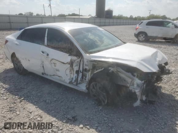 ✅ 2024 Hyundai Elantra SEL • VIN: KMHLM4DG1RU740898 • Lot: 80556805. Listed on Copart with 18,144 mi. Free auction sales archive from the USA and detailed vehicle history report at DreamBid. Image 4.